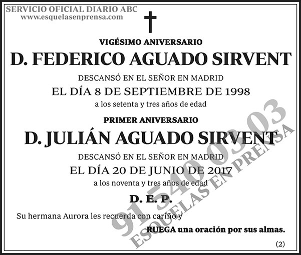 Federico Aguado Sirvent